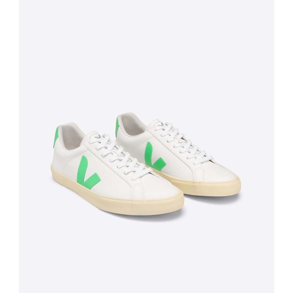 Men's Veja ESPLAR CHROMEFREE BUTTER-SOLE Sneakers White | ZA 301BEX